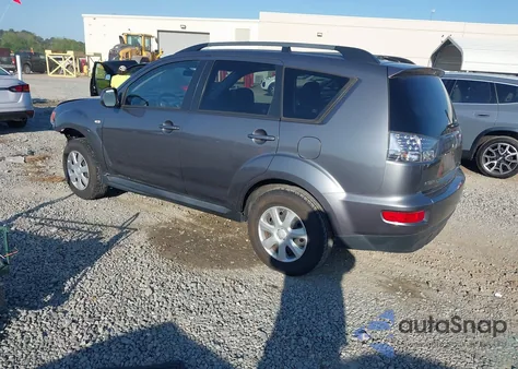 2012 Mitsubishi Outlander Es from USA, damaged, VIN JA4AS2AW9CU016038